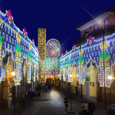 Luminarie Criscuolo Caserta Napoli 14
